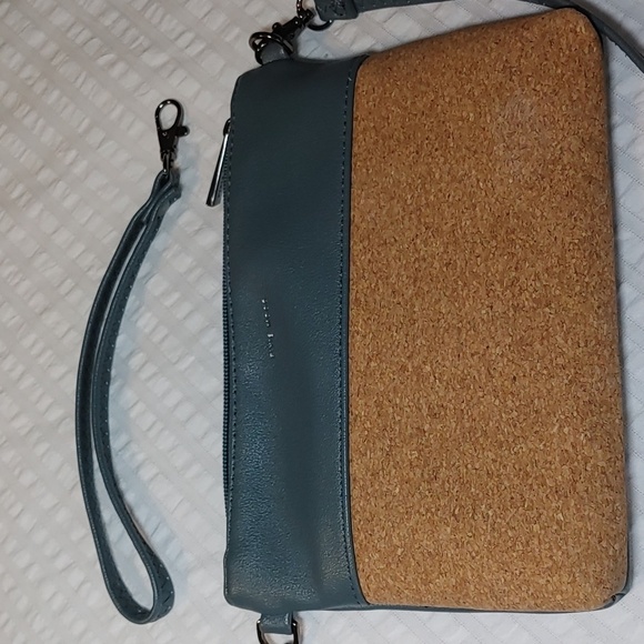 Pixie Mood Vegan Leather & Cork Crossbody With Wristlet - Picture 11 of 14